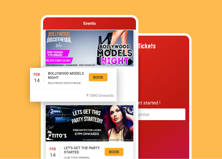 Goa's Night Club Booking Website